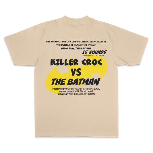 Killer Croc vs The Bat Tee