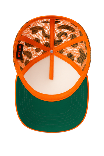 Super Villain Blaze Orange Trucker Cap