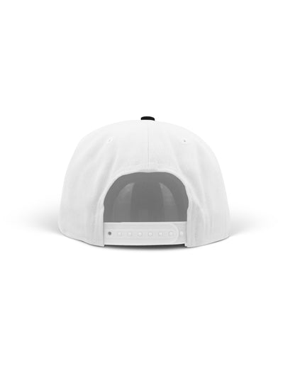 Super Villain White/Black Snapback Cap