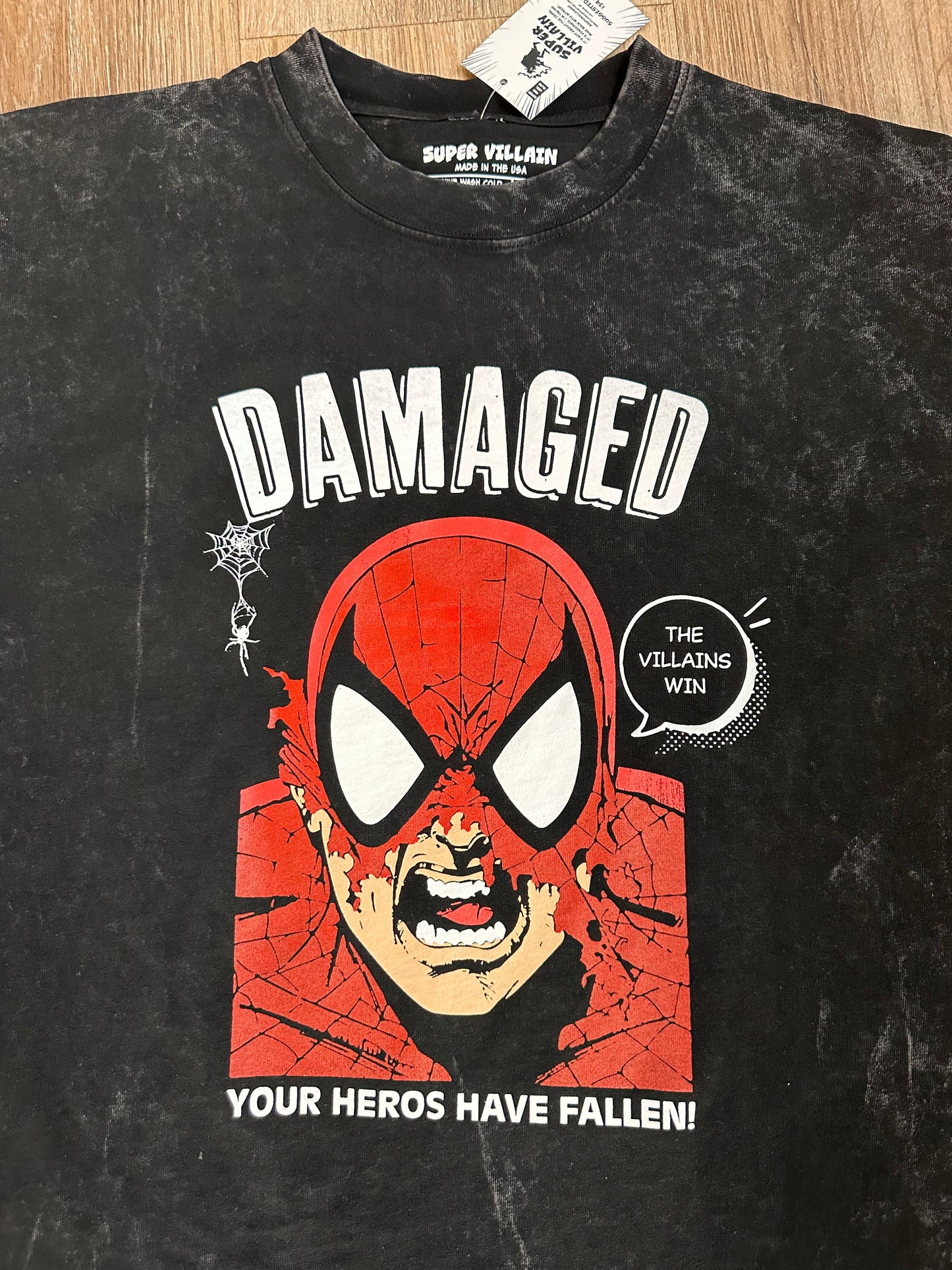 Damaged Spidey Tee