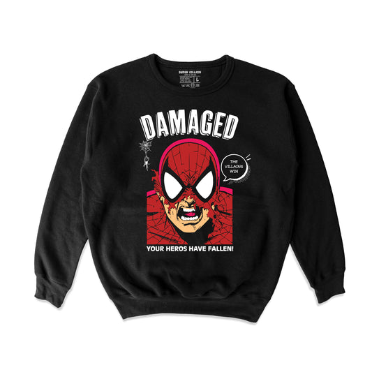 Damaged Spidey Crewneck