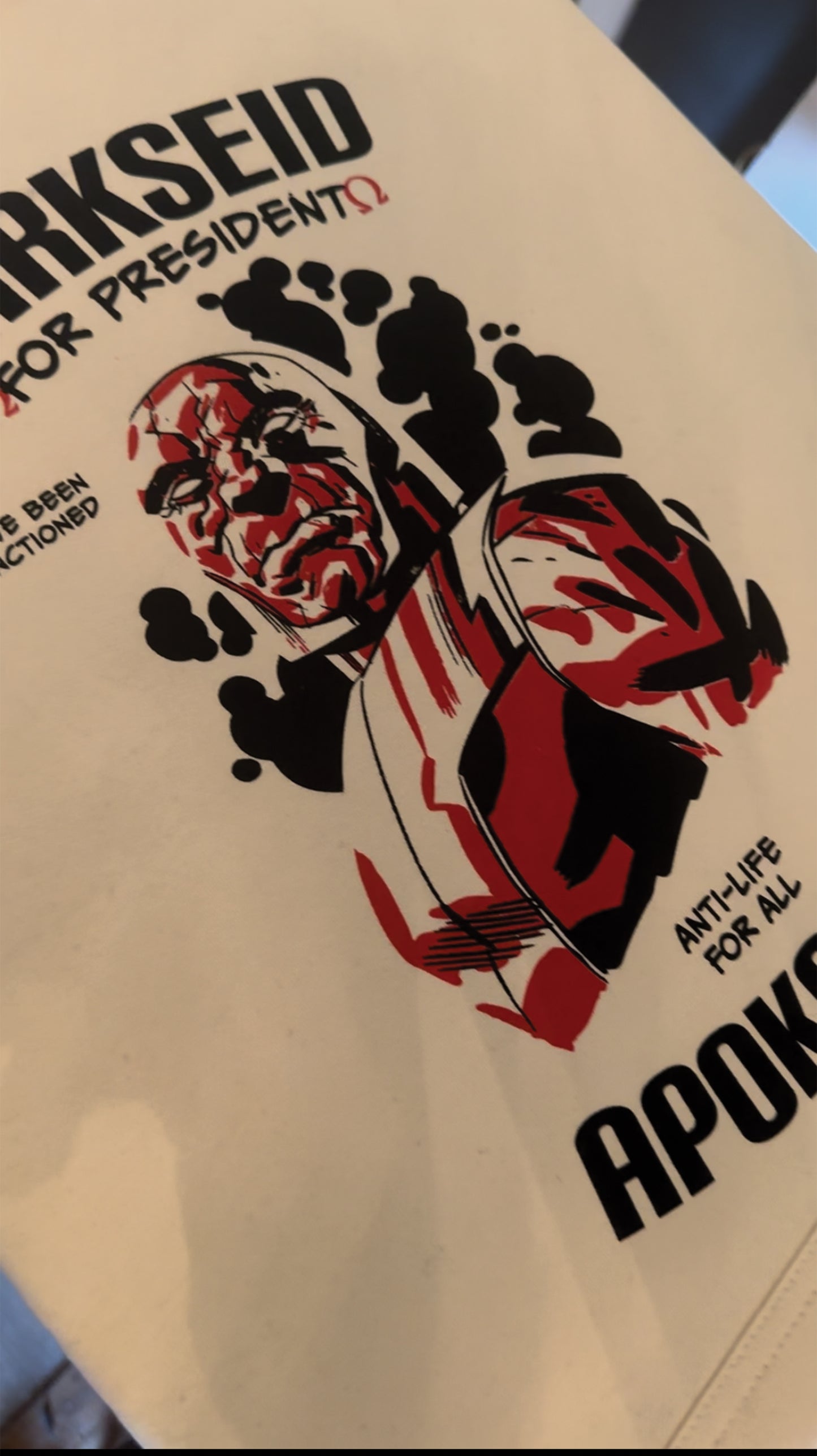 Darkseid For President Hoodie