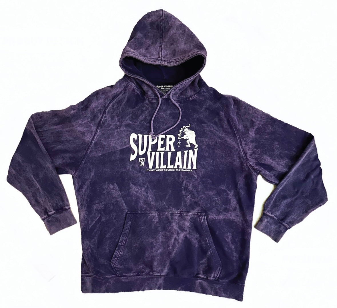 Purple Reign Vintage Washed Hoodie