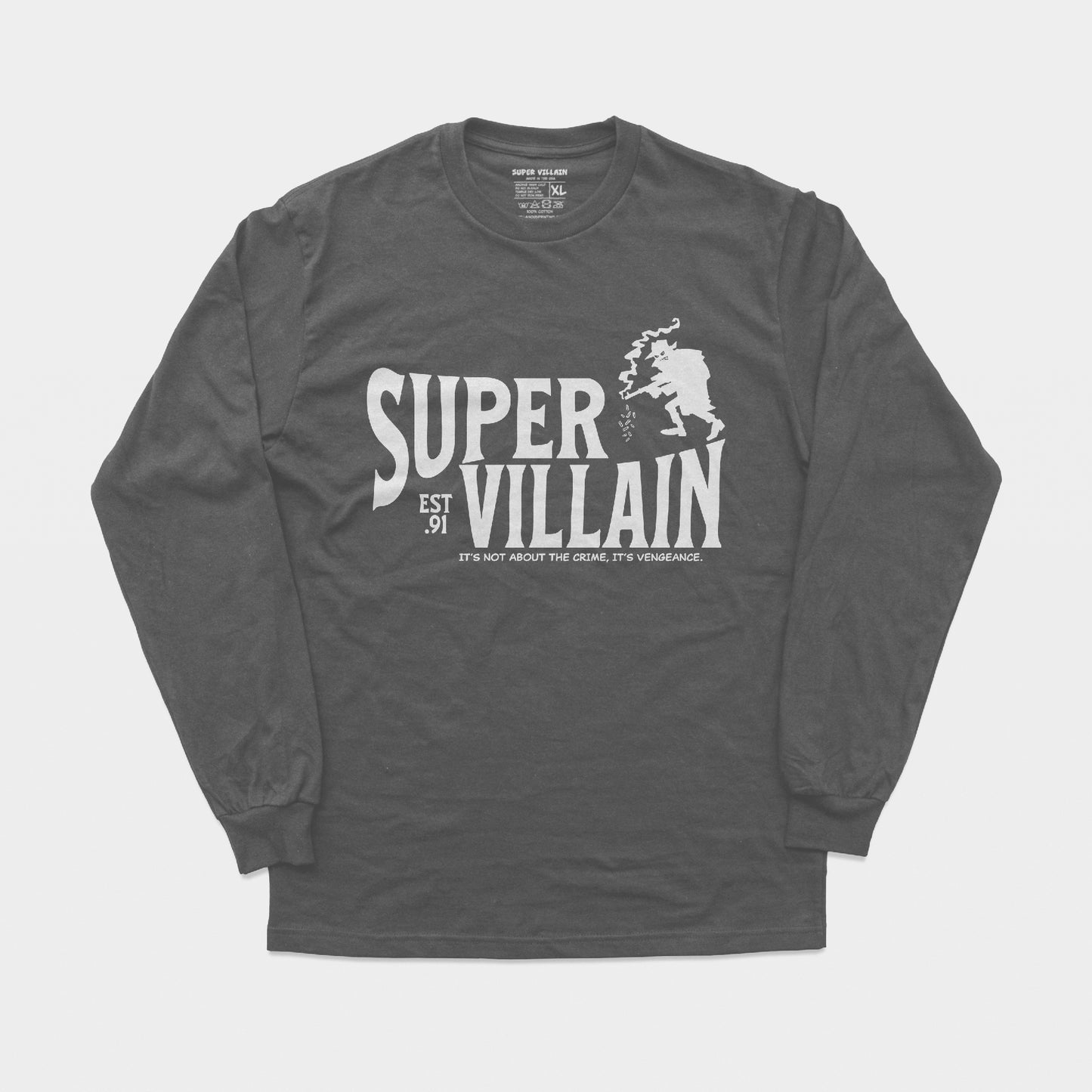 Super Villain Vengeance Long Sleeve Shirt